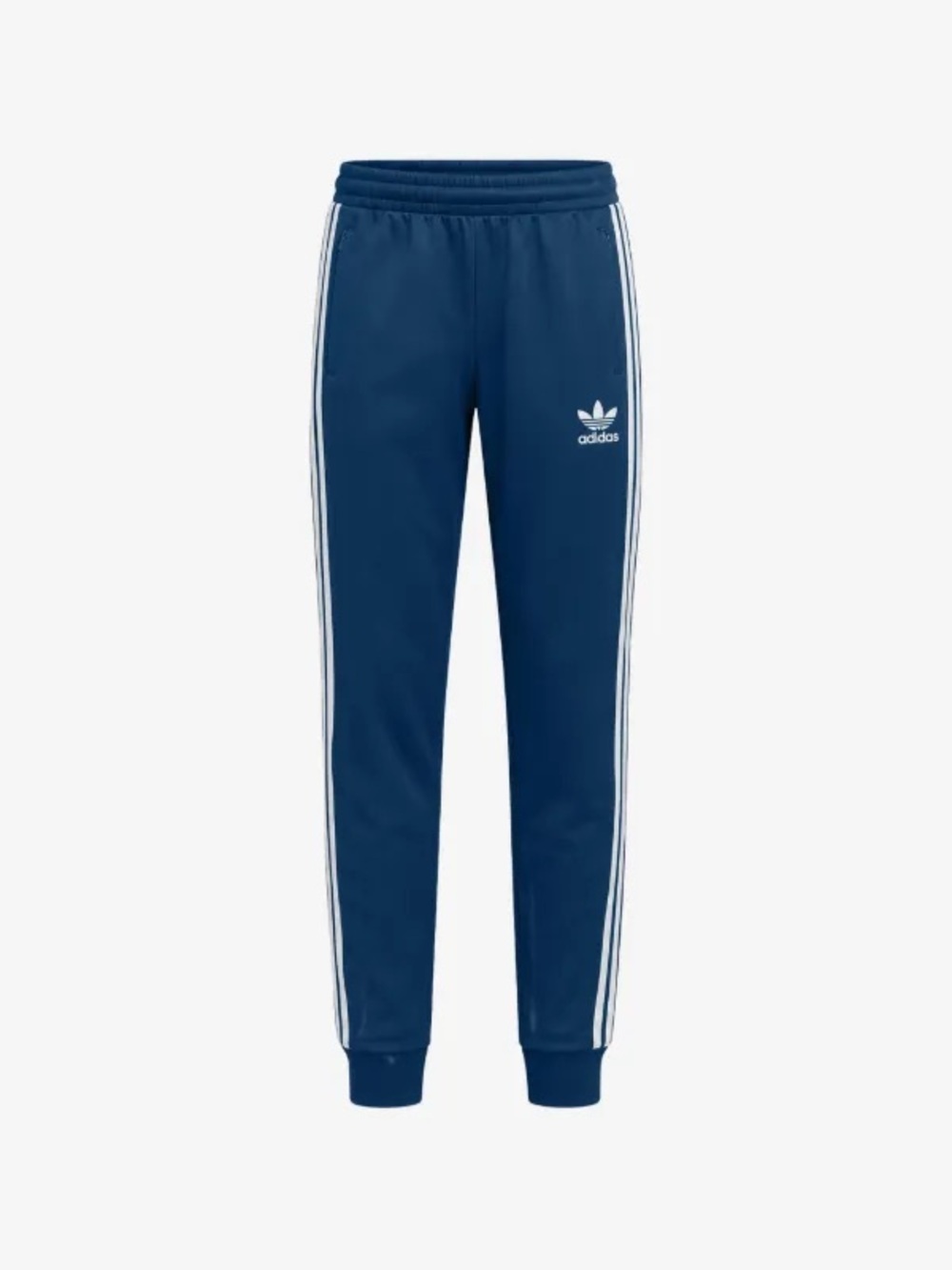 adidas Navy Blue 3-Stripes Track Pants